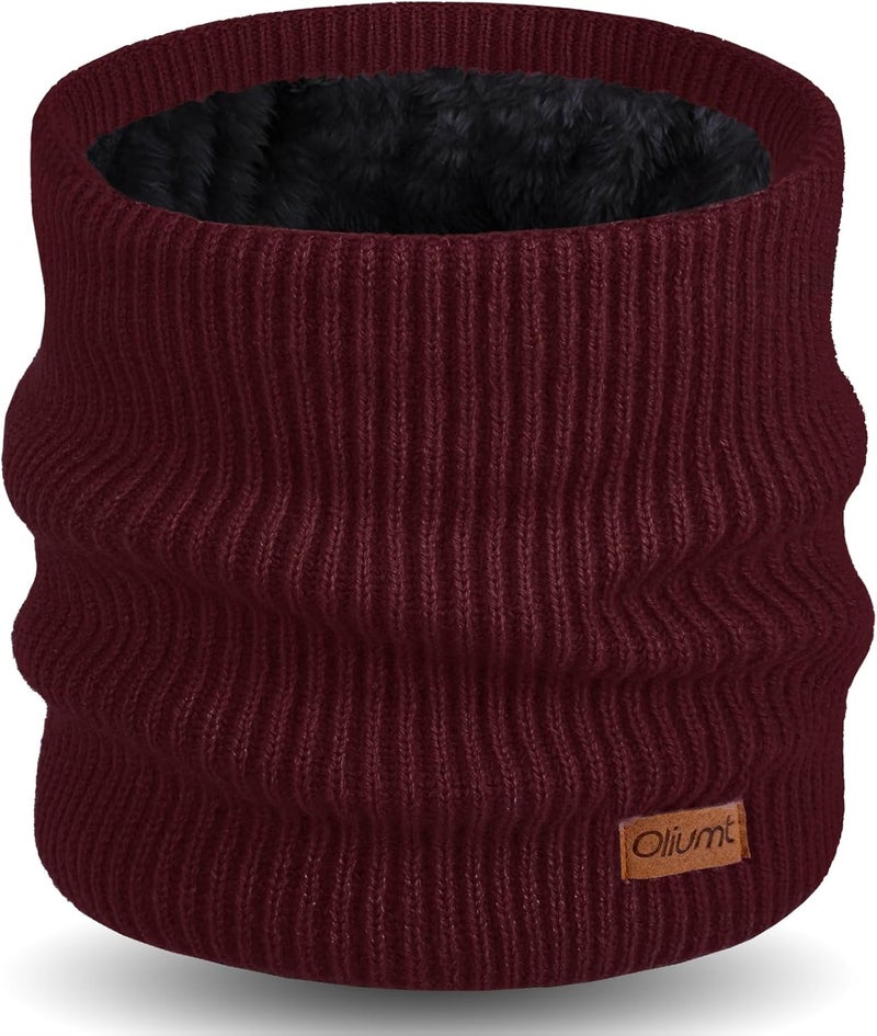 Oliumt Neck Warmer for men,Winter Neck Gaiters Face Scarf Women Windproof Warm Fleece Scarves Gaiter for Cold Weather - Image 1